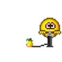 Inflate Pear emoji