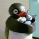 Pingu Hugging Stuffed Toy emoji
