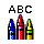 Crayons Abc emoji
