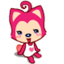 Pink Fox emoji