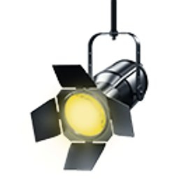 Stage Light Left emoji