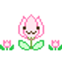 Tulip Pink emoji