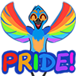 Pride Bird emoji