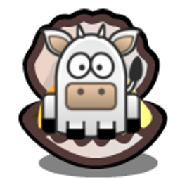 Cow Clamshell emoji