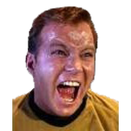 Evil Kirk emoji