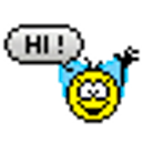 Girl Hi emoji