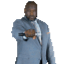 Shaq Micdrop emoji