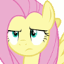 Fluttershy Rolleyes emoji