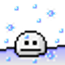 Snowing emoji