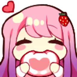Anime Girl Heart Hug emoji