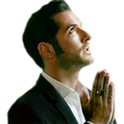 Lucifer Praying emoji