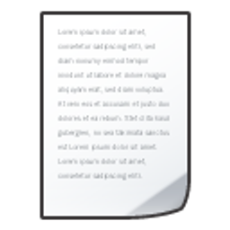 Document Text emoji