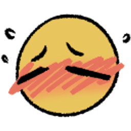 Embarrassed Blush emoji