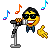 Singer emoji