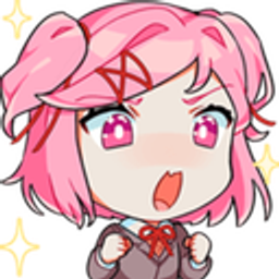 Anime Girl Excited Stars emoji
