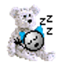 Sleeping On Bear emoji