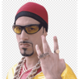 Ali G Booyakasha emoji