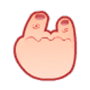 Yo Rocker Hand emoji