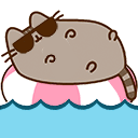 Pusheenchill emoji