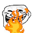 Troll Burn emoji