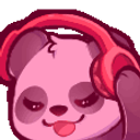 Jammin Panda emoji