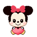Baby Minniemouse emoji