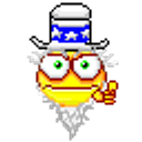 4july Unclesam emoji