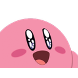 Excitedkirb emoji