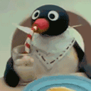 Pingu Milk Bubbles emoji
