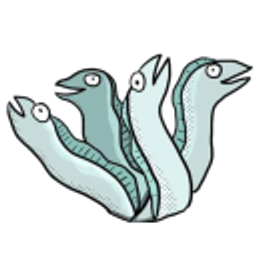 I Am Four Eels emoji
