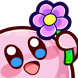 Flowerkirb emoji
