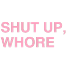 S U Whore emoji