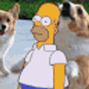 Bushes Corgi emoji