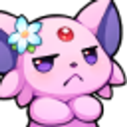 Espeon Hmmmpf emoji