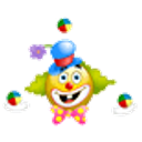 Clown Juggle emoji