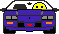 Sportscar Blue emoji