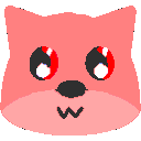 Rainbow Wolf emoji