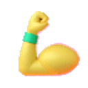 Strong Arm Muscles emoji