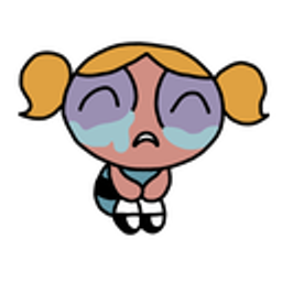 Powerpuffcry emoji