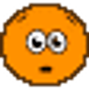 Orange Surprised emoji