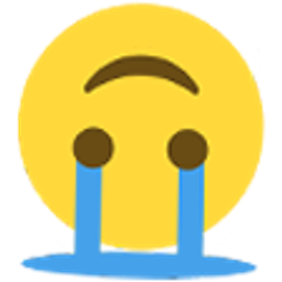 Upside Down Tears emoji