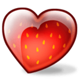 Strawberry Heart emoji