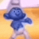 Smurfdance1 emoji