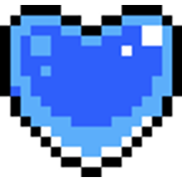 Bluecrystalheart emoji