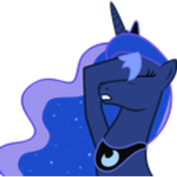 Luna Facehoof emoji