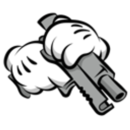 Gunwhite emoji