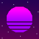Synthwave emoji
