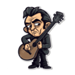 Johnnycash emoji