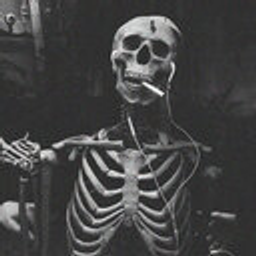 Skeleton Ded emoji