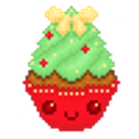 Christmastreecupcake emoji